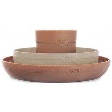 Set de vase cu o cană Lovi Granola Beige (21/532)