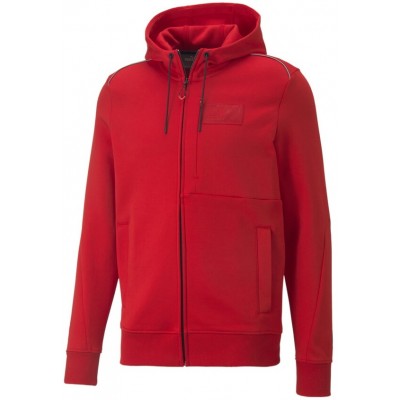 Мужская толстовка Puma Ferrari Style Hooded Sweat Jacket Rosso Corsa M