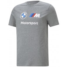 Мужская футболка Puma Bmw Mms Ess Logo Tee Medium Gray Heather M