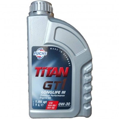 Ulei de motor Fuchs Titan GT1 LongLife III 0W-30 1L