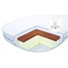 Saltea pentru copii Veres Coconut Elastic Foam 90x70x7cm (51.9.01)