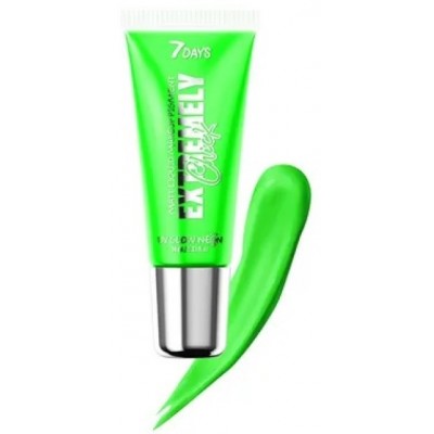 Жидкий матовый пигмент 7 Days Extremely Chick 05 Green Uvglow Neon (472696)