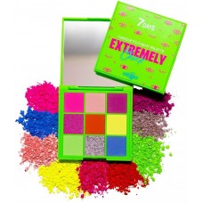 Тени для век 7 Days Extremely Chick UV Glow Neon/502 Futuristic (061551)