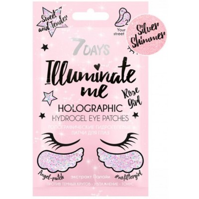 Patch pentru ochi 7 Days Illuminate Me Rose Girl (293936)