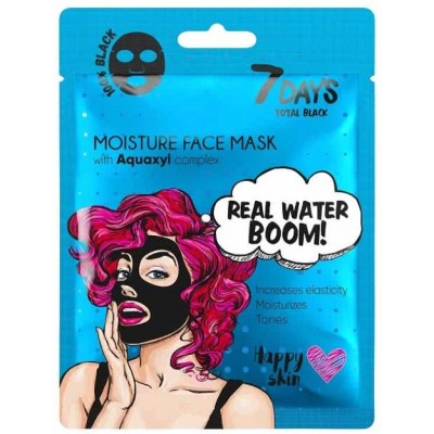 Маска для лица 7 Days Total Black (074264)