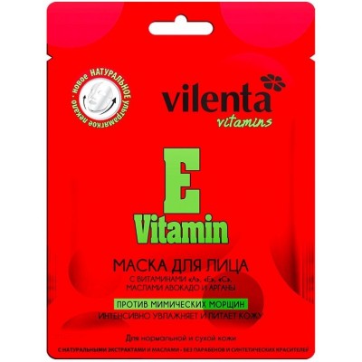Маска для лица 7 Days Vitamins E Vitamin (067822)