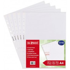 File protectie pentru documente Globox A4 100pcs (6763)