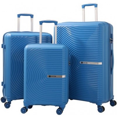 Комплект чемоданов MCS V374 Set Blue