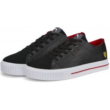 Ghete pentru bărbați Puma Ferrari Ever Puma Black/White 44.5