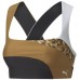 Топ Puma Mid Impact Safari Glam Bra Puma Black/Desert Tan/Fur Real Print S