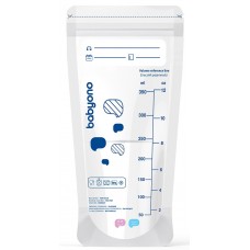 Ёмкость для хранения молока BabyOno Natural Nursing 30pcs 350ml (1099/01)