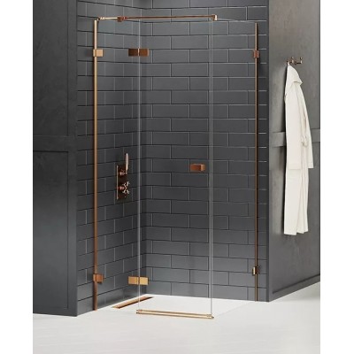 Душевая кабина New Trendy Avexa Copper Rectangular L 90x90x200Hinged (EXK-3553)