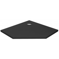 Cadița de duș New Trendy Nex Pentagonal Anthracite B-0499 90x90x3.5