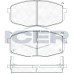 Set placute frână ICER 181540