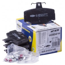 Set placute frână ICER 180804-700