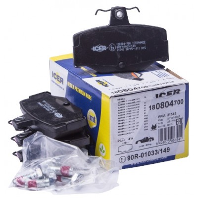 Set placute frână ICER 180804-700