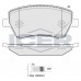 Set placute frână ICER 181534-700
