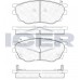 Set placute frână ICER 181542