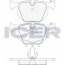 Set placute frână ICER 181549