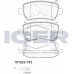 Set placute frână ICER 181622-703