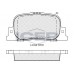 Set placute frână ICER 181633