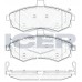 Set placute frână ICER 181643