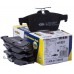 Set placute frână ICER 181651