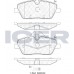 Set placute frână ICER 181662-202