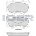 Set placute frână ICER 181665