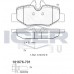 Set placute frână ICER 181676-701