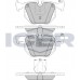 Set placute frână ICER 181685