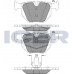 Set placute frână ICER 181685-202