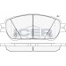 Set placute frână ICER 181690