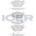 Set placute frână ICER 181695