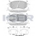 Set placute frână ICER 181697-066