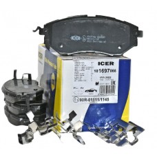 Set placute frână ICER 181697-066