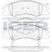 Set placute frână ICER 181708