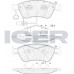 Set placute frână ICER 181725