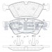 Set placute frână ICER 181771