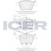 Set placute frână ICER 181777
