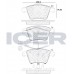 Set placute frână ICER 181779