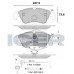 Set placute frână ICER 181862-202