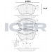 Set placute frână ICER 181864