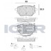 Set placute frână ICER 182162