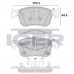 Set placute frână ICER 182324