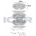 Set placute frână ICER 182369