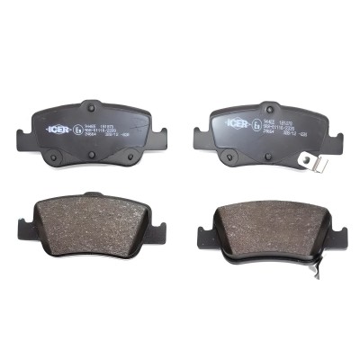 Комплект тормозных колодок ICER 181870