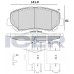 Set placute frână ICER 182055
