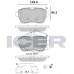Set placute frână ICER 182076