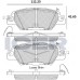 Set placute frână ICER 182258